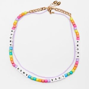 ZARA beaded necklace